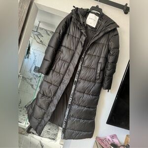 Black Puffer Coat